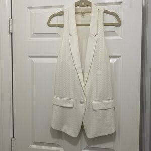 Rag & bone off white vest S